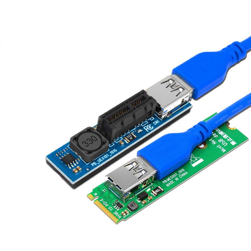 Pcie Extension Cable - NVME M.2 M-Key to PCI-E X1