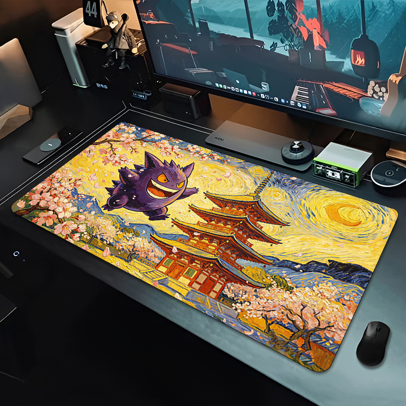 Anime Mouse Pad Pokemon Gengar - đánh giá và giá Gaming Accessories Keyboards