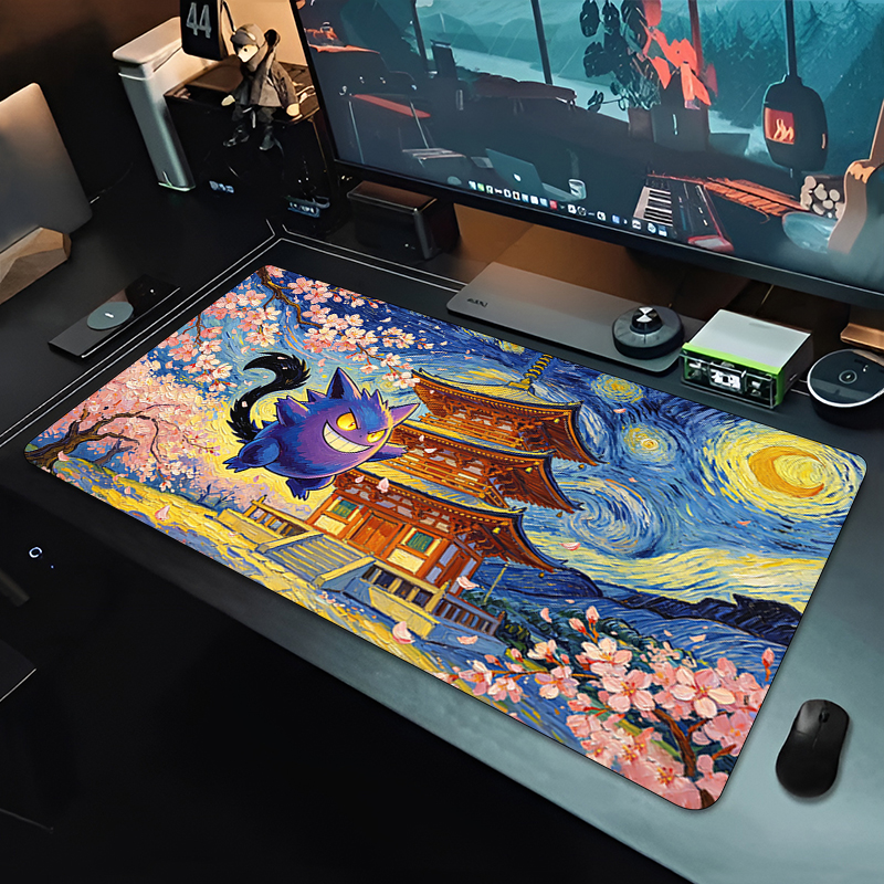 Anime Mouse Pad Pokemon Gengar - đánh giá và giá Gaming Accessories Keyboards