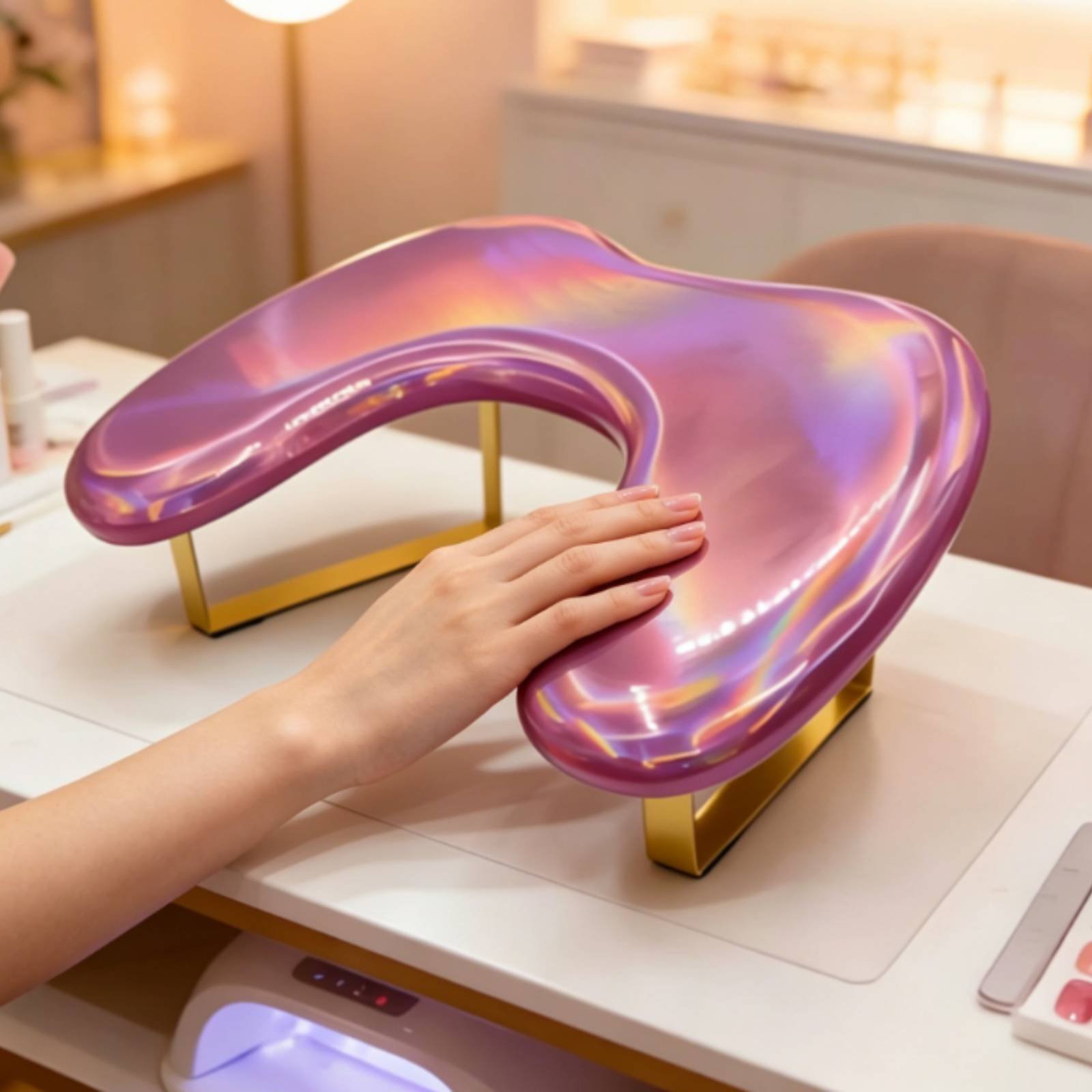 U-Shaped Nail Hand Rest Reinfo - đánh giá và giá Wrist Rest Ergonomic