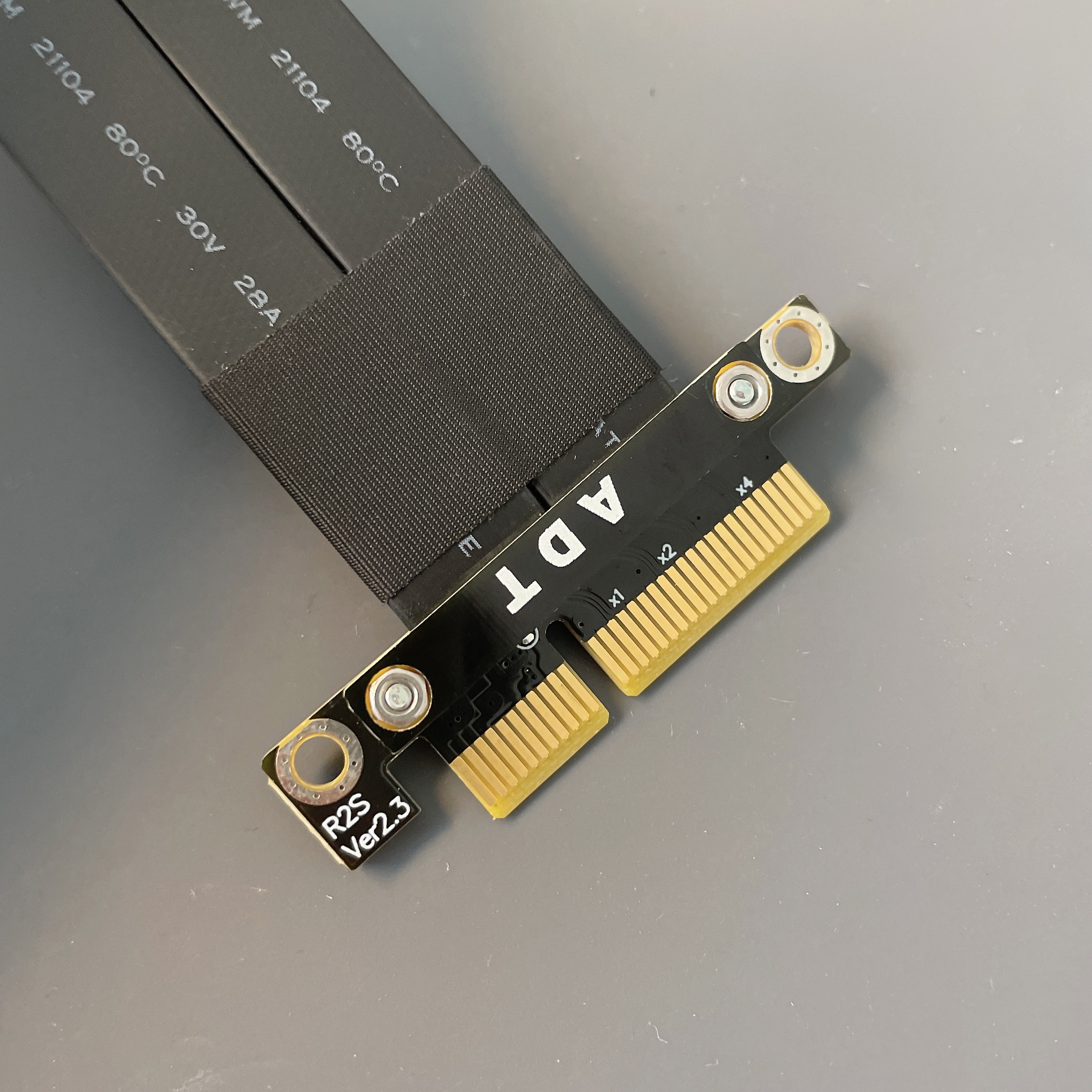 PCI Express 4.0 X4 To X16 RTX3 - đánh giá và giá Pcie Extension Cable