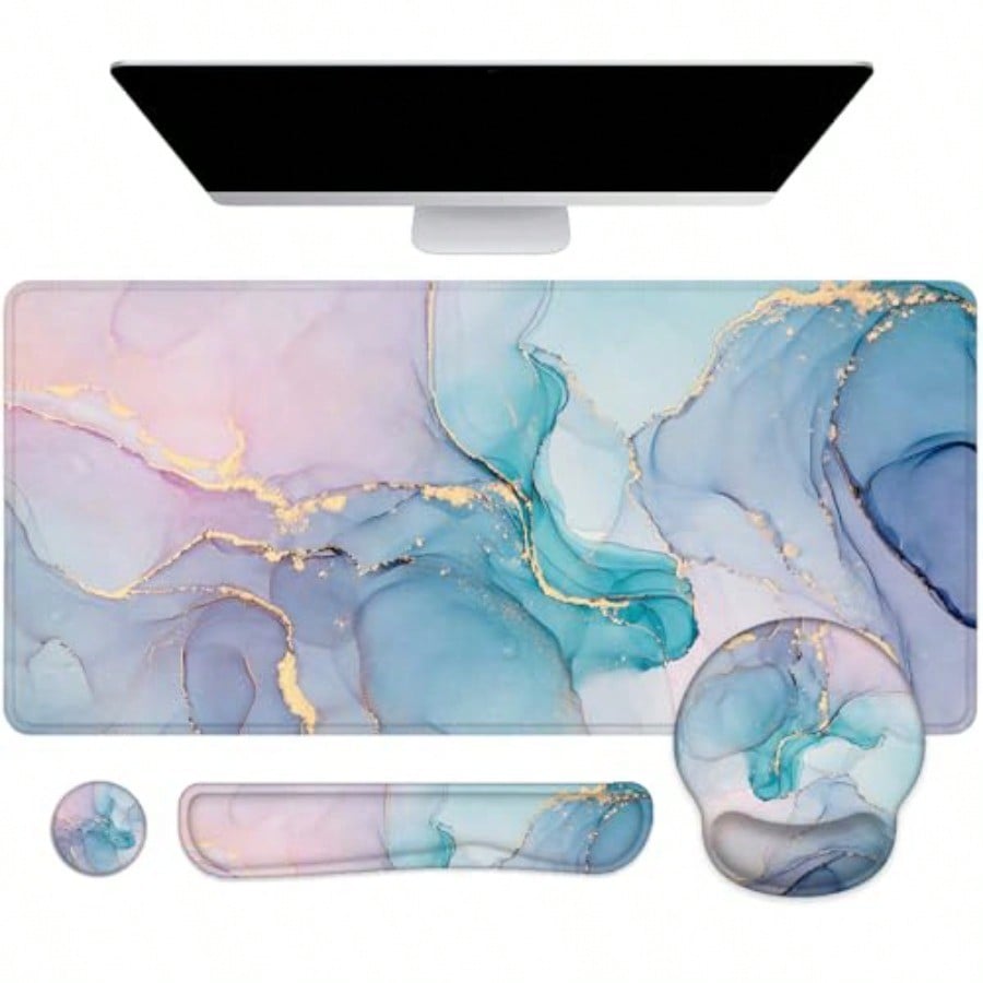 Mouse Pad with Wrist Rest Larg - đánh giá và giá Wrist Rest Ergonomic