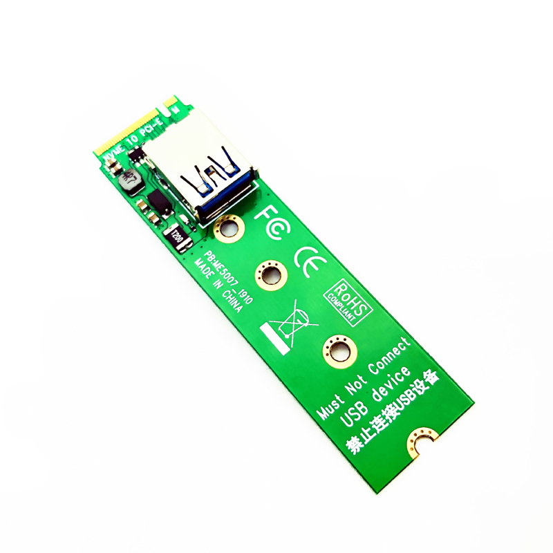 NVME M.2 M-Key to PCI-E X1 Ris - đánh giá và giá Pcie Extension Cable