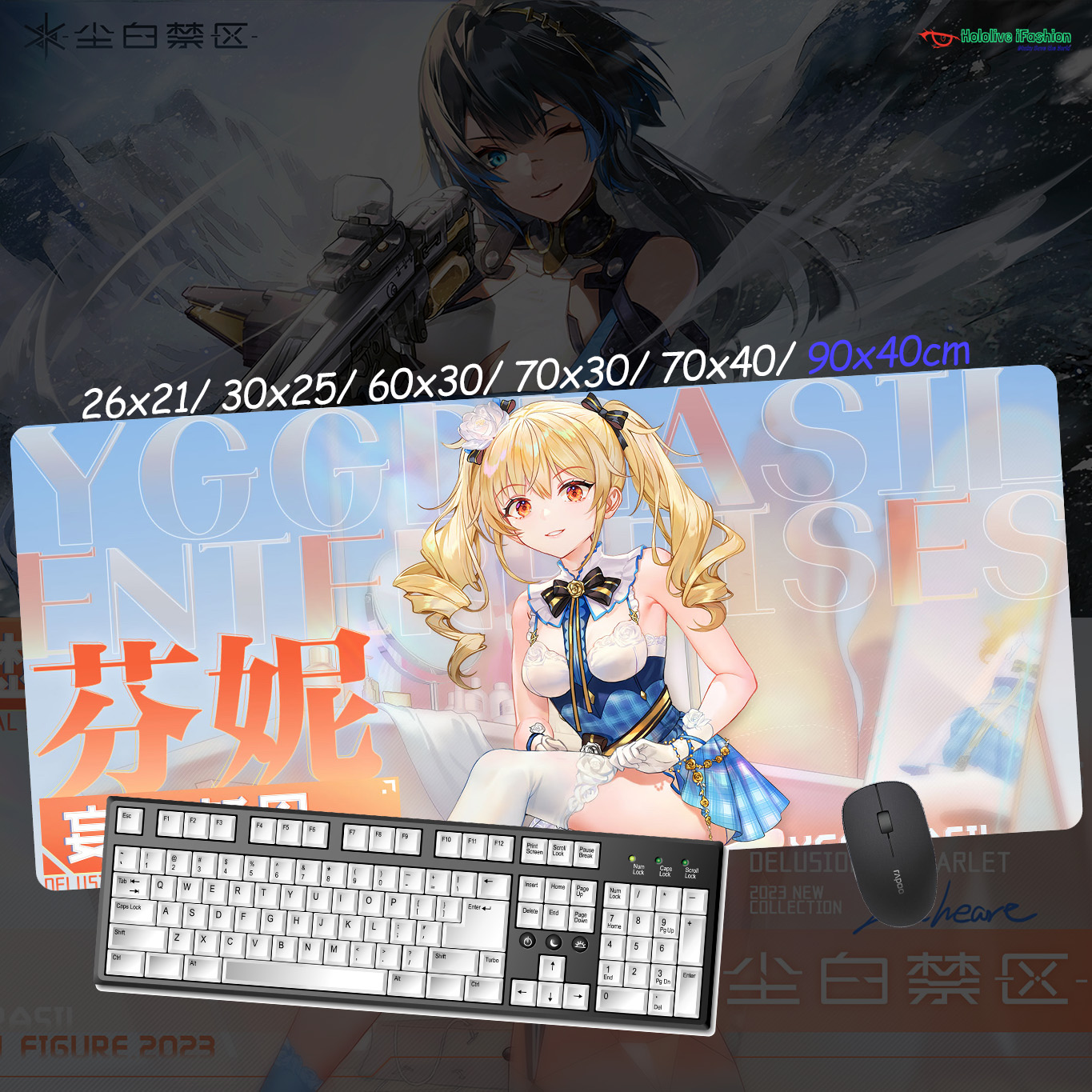 Lyfe Enya Fenny Mouse Pad Snow - đánh giá và giá Gaming Accessories Officeworks