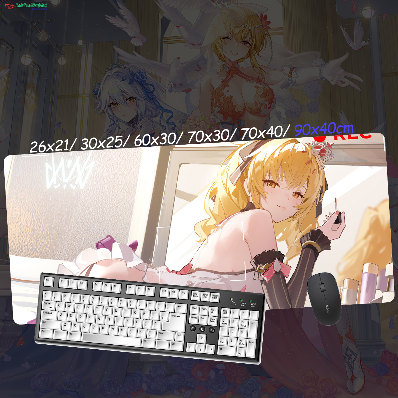 Lyfe Enya Fenny Mouse Pad Snow - đánh giá và giá Gaming Accessories Officeworks