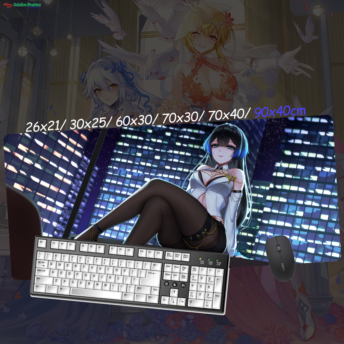 Lyfe Enya Fenny Mouse Pad Snow - đánh giá và giá Gaming Accessories Officeworks