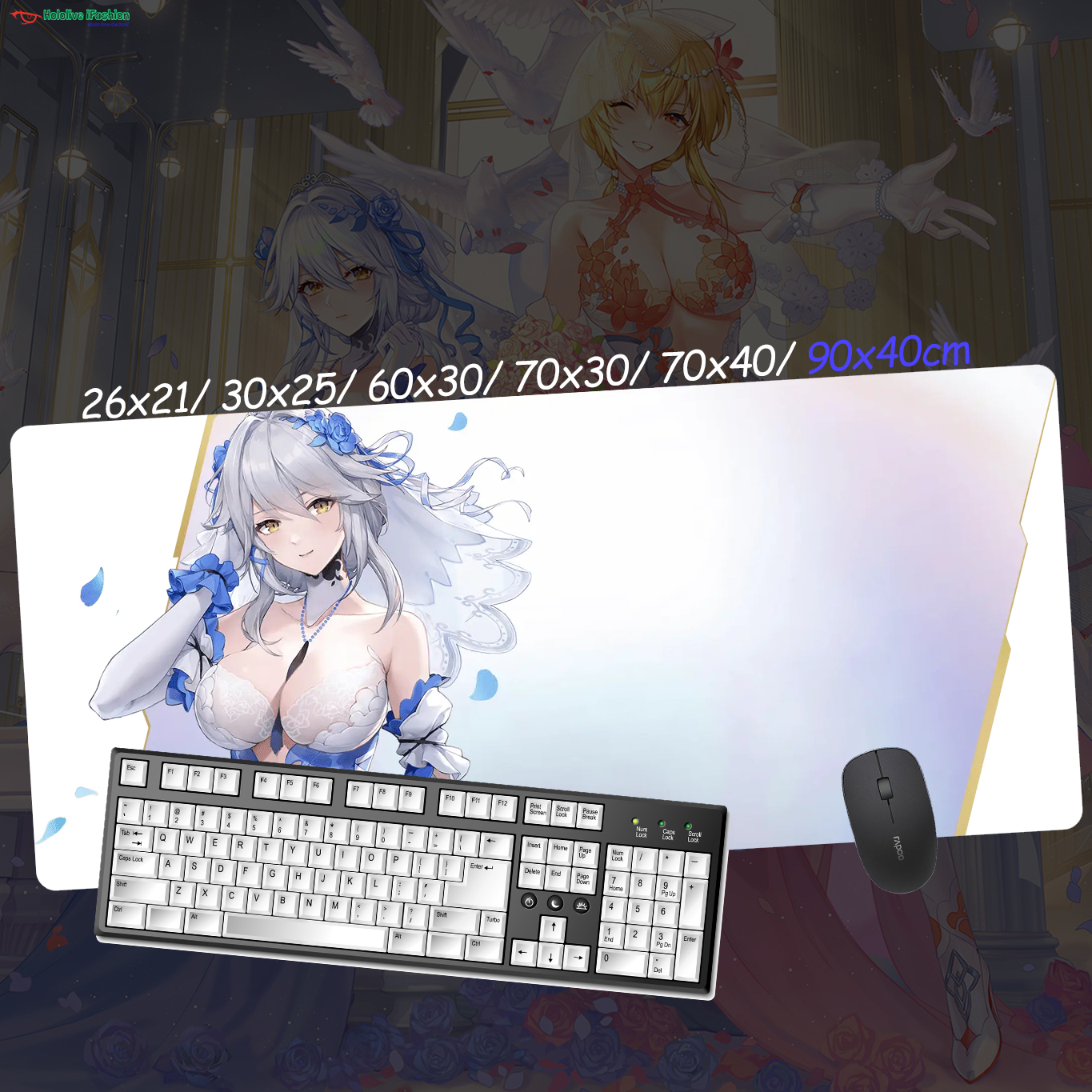 Lyfe Enya Fenny Mouse Pad Snow - đánh giá và giá Gaming Accessories Officeworks