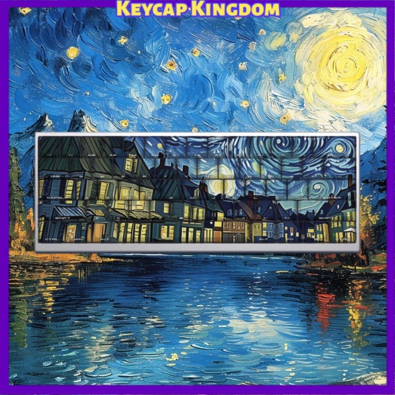 Van Gogh Starry Sky Theme Keyc - đánh giá và giá Gaming Accessories To Gift