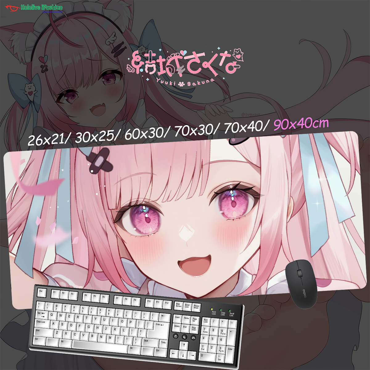 Yuuki Sakuna Flat Mouse Pad Vt - đánh giá và giá Gaming Accessories Officeworks