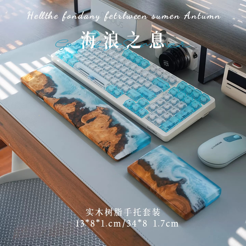 Handcrafted Ocean Wave Resin W - đánh giá và giá Wrist Rest Ergonomic