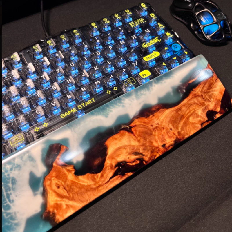 Handcrafted Ocean Wave Resin W - đánh giá và giá Wrist Rest Ergonomic