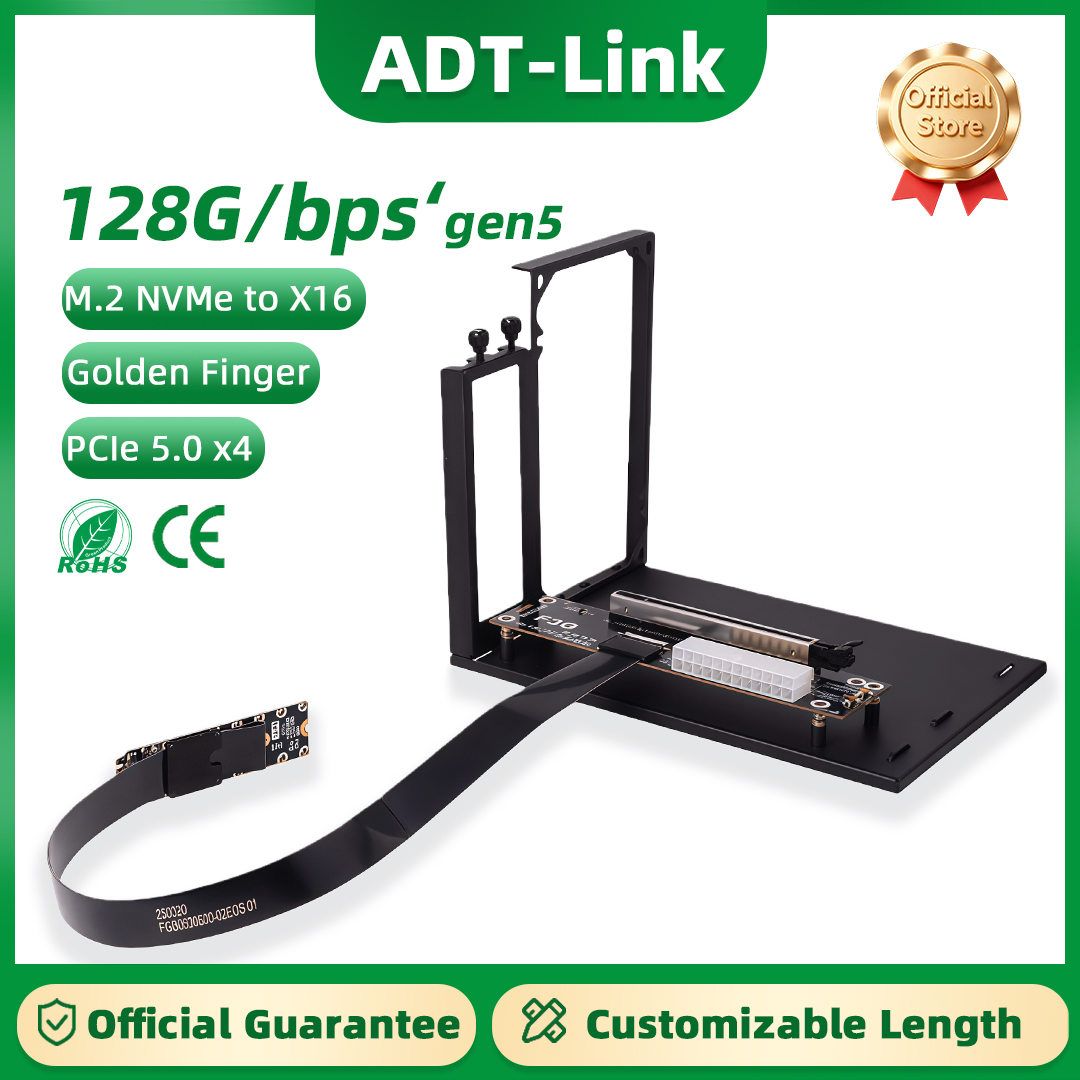 ADT-Link M.2 NVMe GPU Dock PCI - đánh giá và giá Pcie Extension Cable