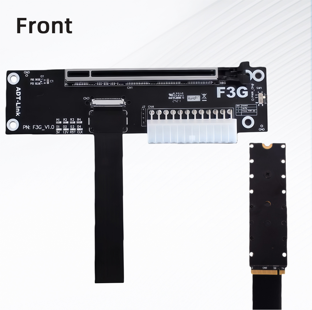 ADT-Link M.2 NVMe GPU Dock PCI - đánh giá và giá Pcie Extension Cable