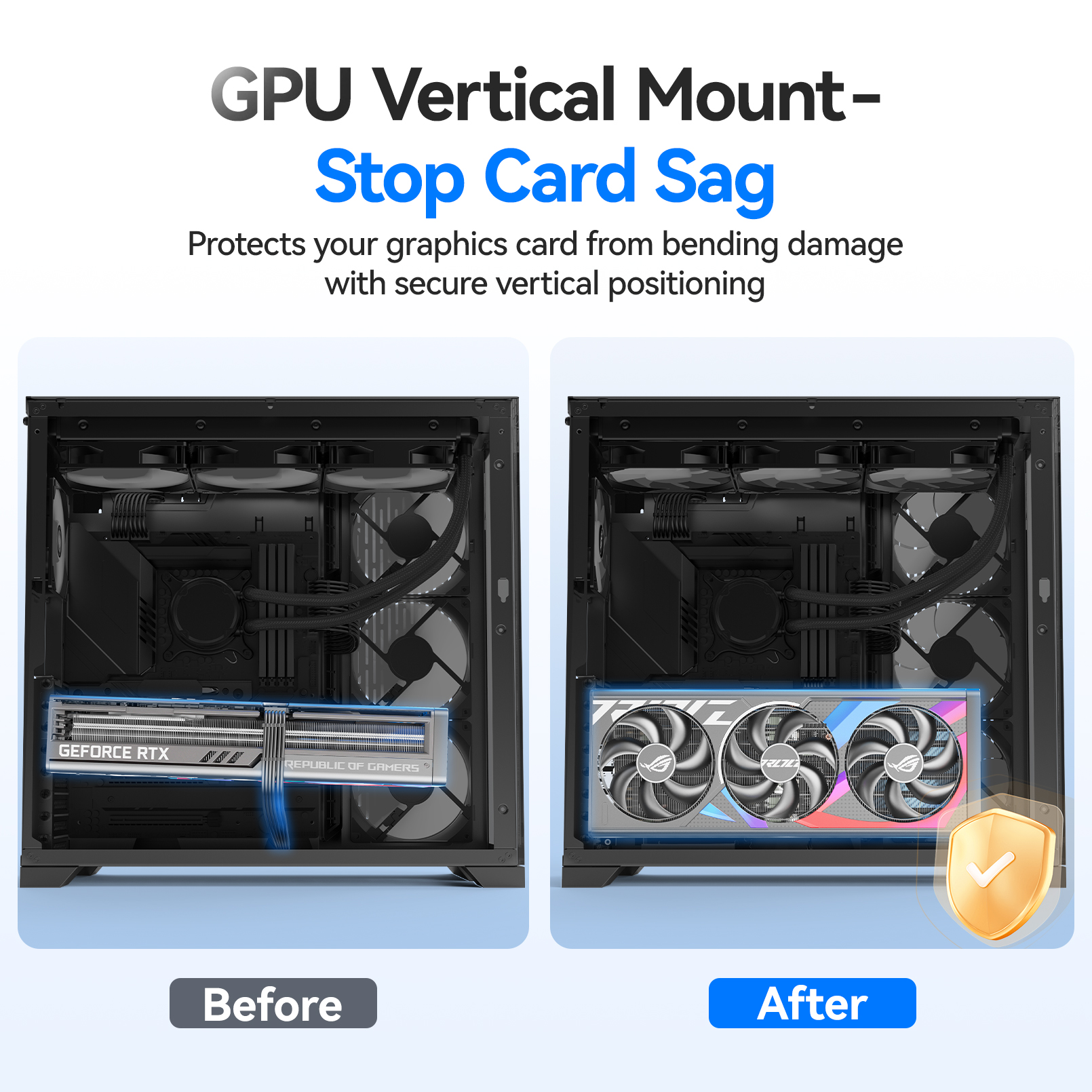 JEYI Vertical Graphics Card Mo - đánh giá và giá Pcie Extension Cable