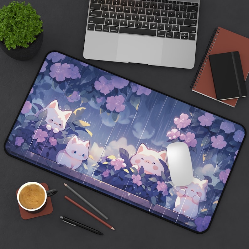Kawaii Cats in the Rain Large  - đánh giá và giá Gaming Accessories Officeworks