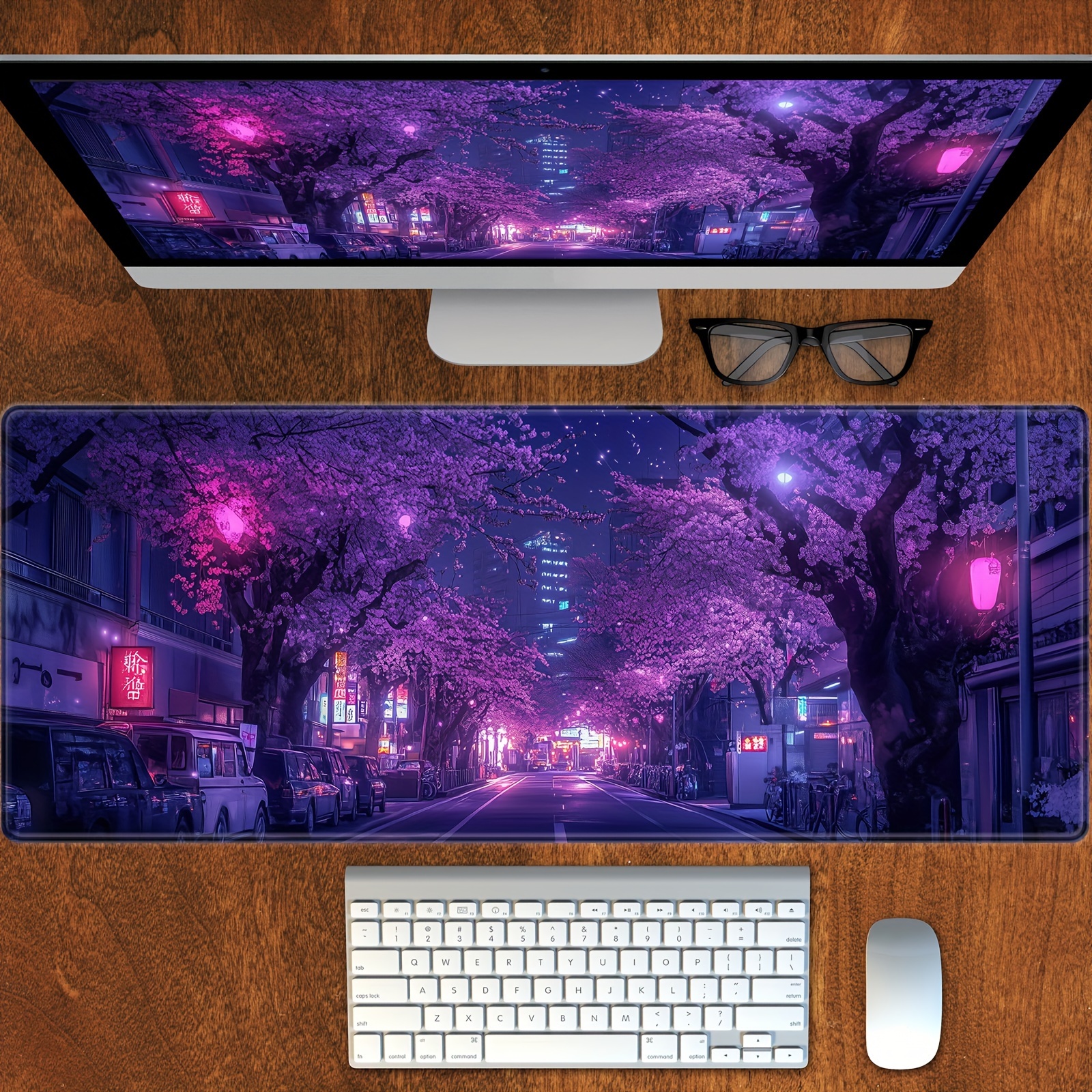 Xxl Mouse Pad Japanese Street  - đánh giá và giá Gaming Accessories Officeworks