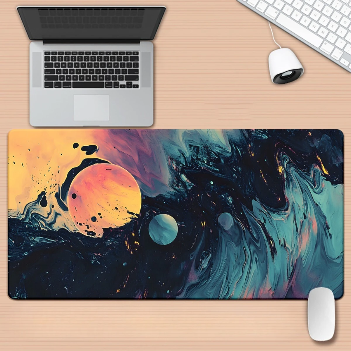 Art Pattern Rubber Mouse Mat N - đánh giá và giá Gaming Accessories Officeworks