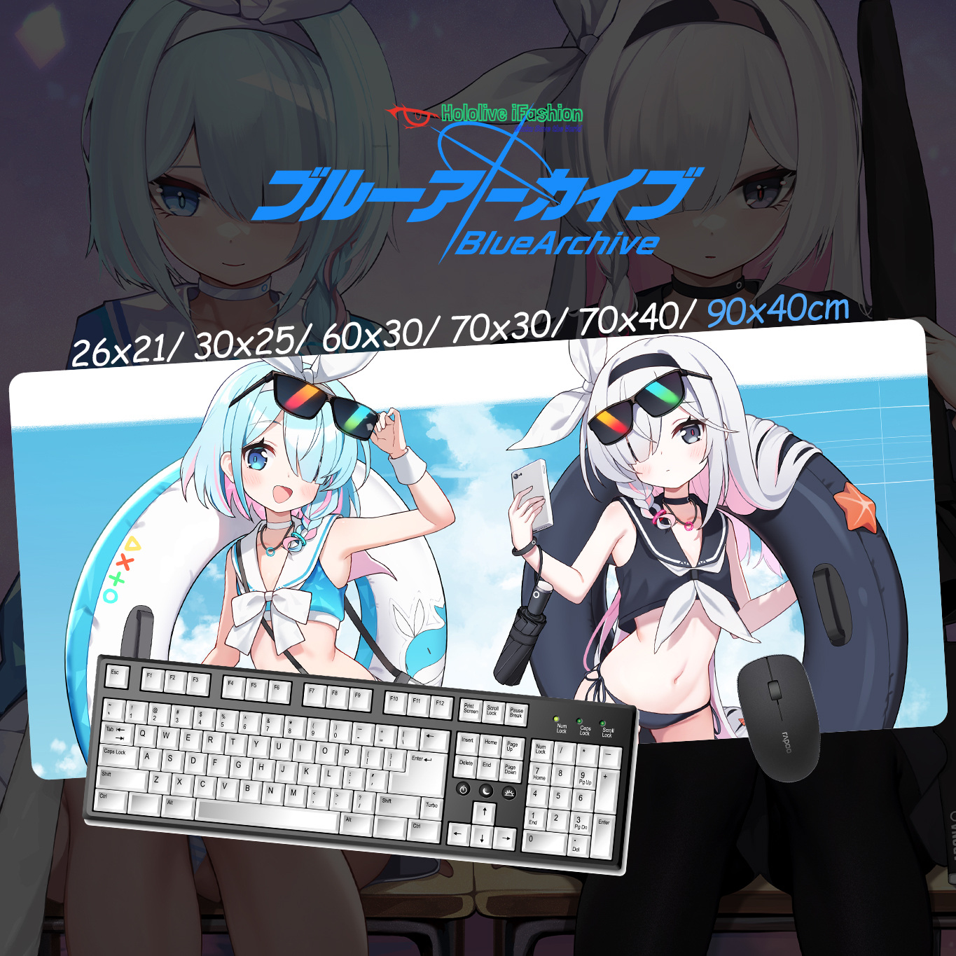 Arona Plana Mouse Pad Blue Arc - đánh giá và giá Gaming Accessories Officeworks