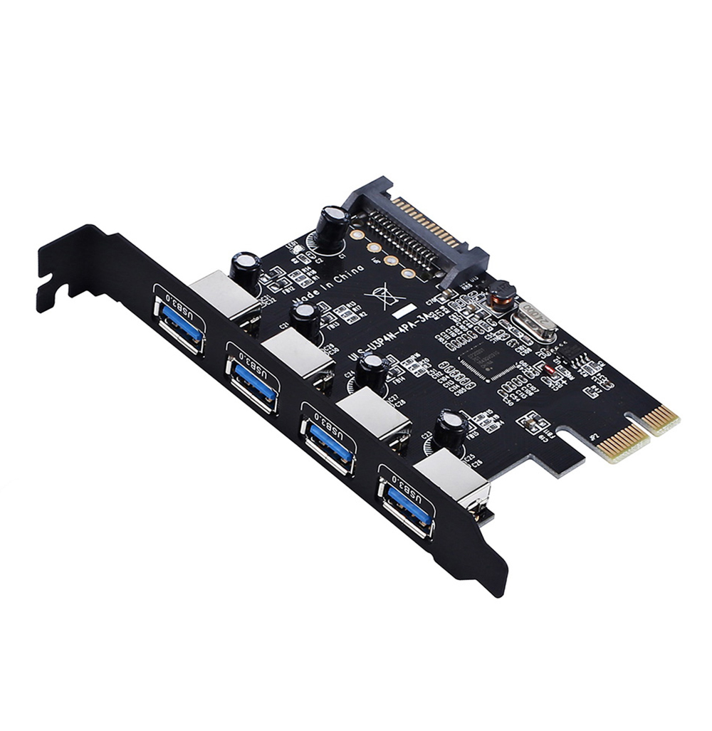 Pcie To USB 3.0 HUB Adapter 4  - đánh giá và giá Pcie Extension Cable