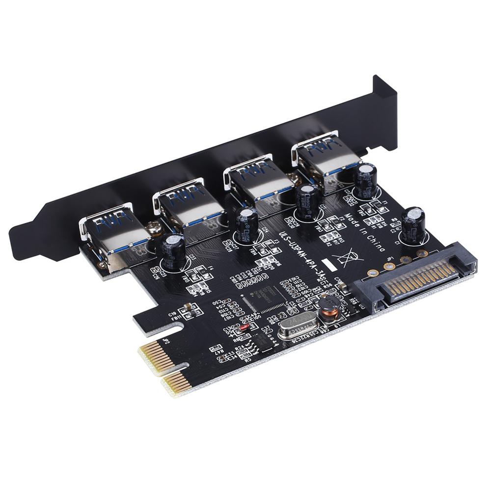 Pcie To USB 3.0 HUB Adapter 4  - đánh giá và giá Pcie Extension Cable