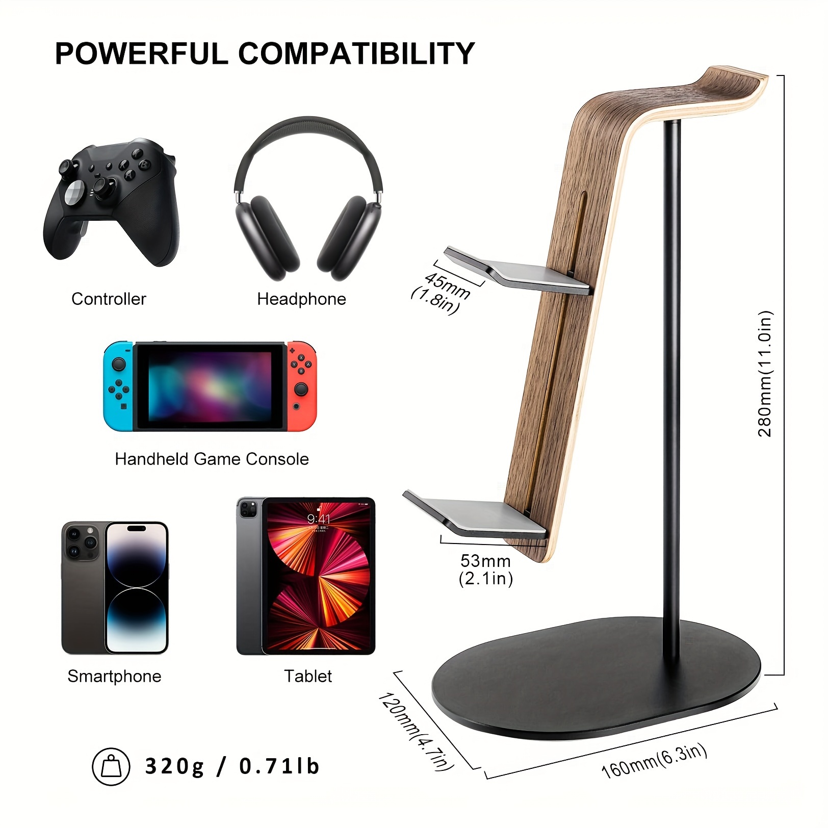 Wooden Controller & Headset Ho - đánh giá và giá Gaming Accessories Headset