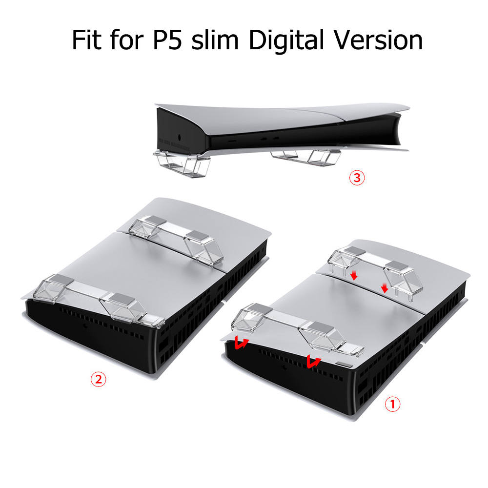 Horizontal Stand for PS5 Slim  - đánh giá và giá Gaming Accessories Stand