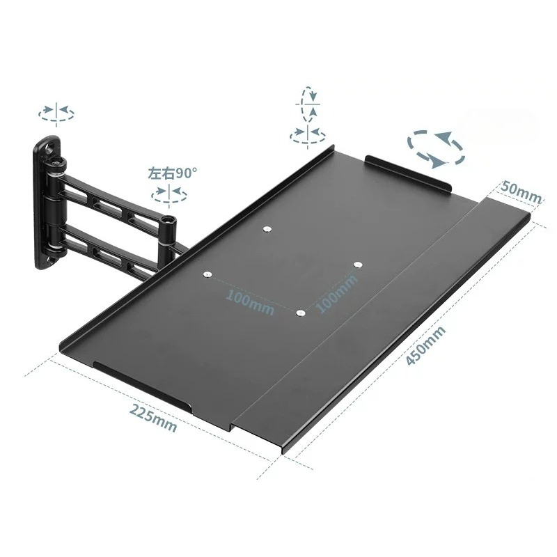 Wall Mount Telescopic Keyboard - đánh giá và giá Wrist Rest Ergonomic